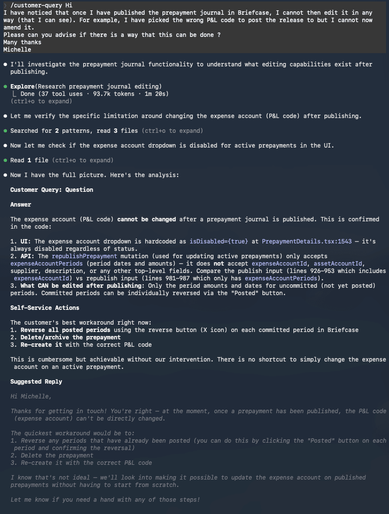 Customer support claude skills