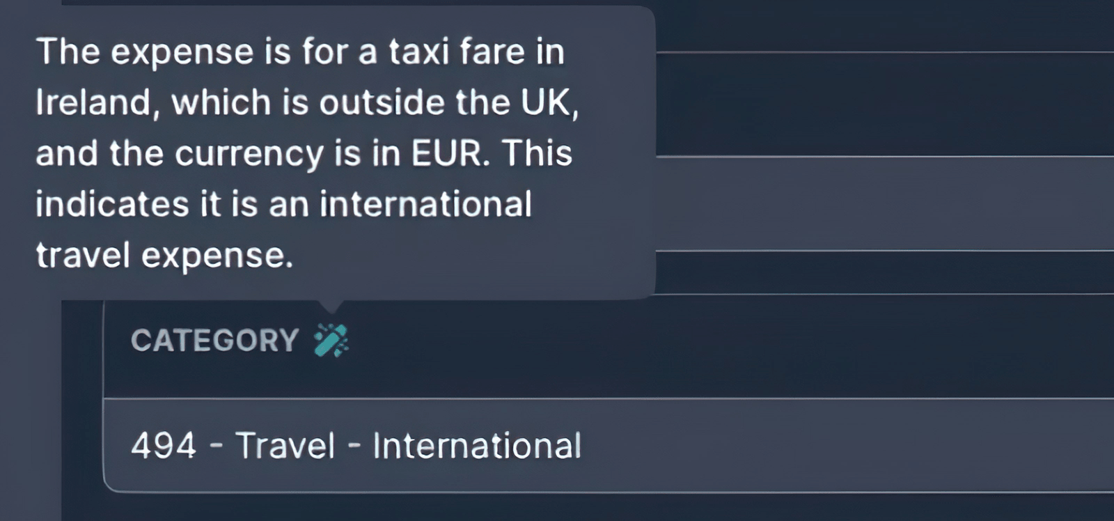 AI self-reflection in Briefcase app