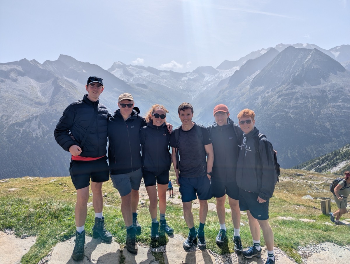 Hiking in the Austrian Alps