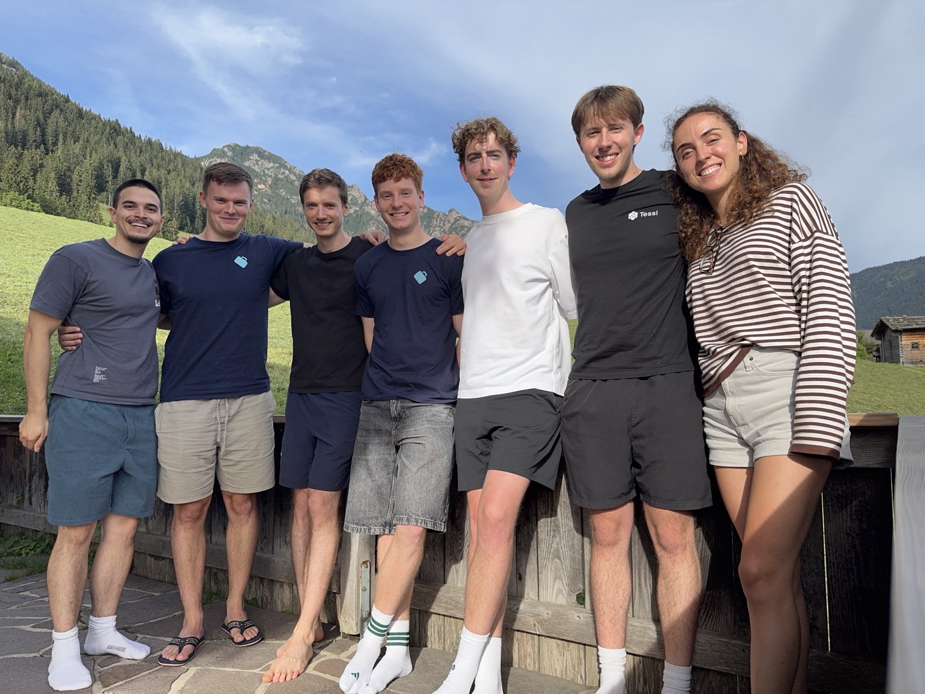 The Briefcase team at our offsite in the Austrian Alps